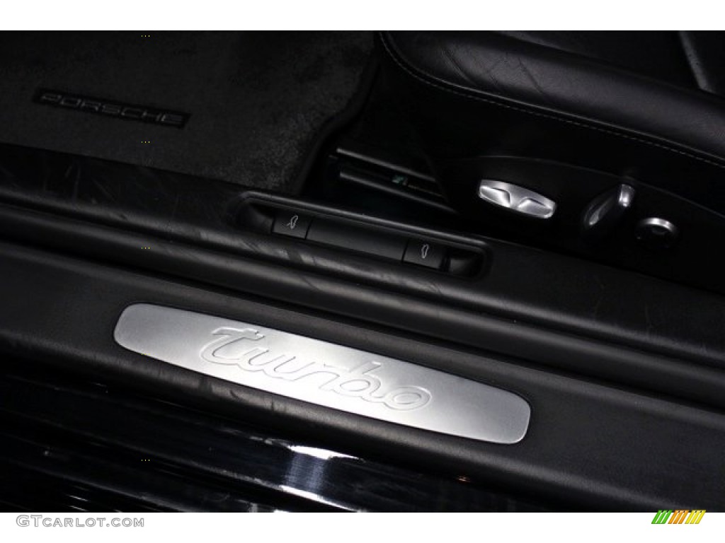 2007 911 Turbo Coupe - Black / Black photo #28