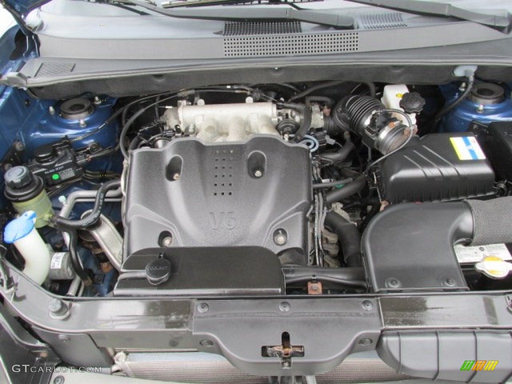 2009 Hyundai Tucson SE V6 2.7 Liter DOHC 24-Valve V6 Engine Photo #82777546