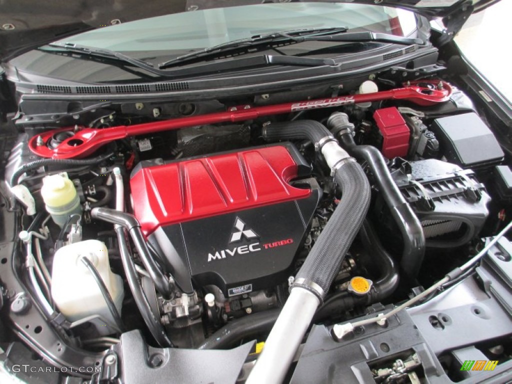 2008 Mitsubishi Lancer Evolution GSR 2.0 Liter Turbocharged DOHC 16-Valve MIVEC 4 Cylinder Engine Photo #82777605