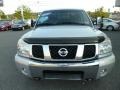 2005 Radiant Silver Nissan Titan LE Crew Cab 4x4  photo #2