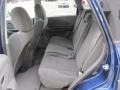 2009 Hyundai Tucson Gray Interior Rear Seat Photo