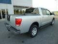 2005 Radiant Silver Nissan Titan LE Crew Cab 4x4  photo #7