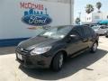 2013 Tuxedo Black Ford Focus S Sedan  photo #2