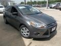 2013 Sterling Gray Ford Focus S Sedan  photo #6