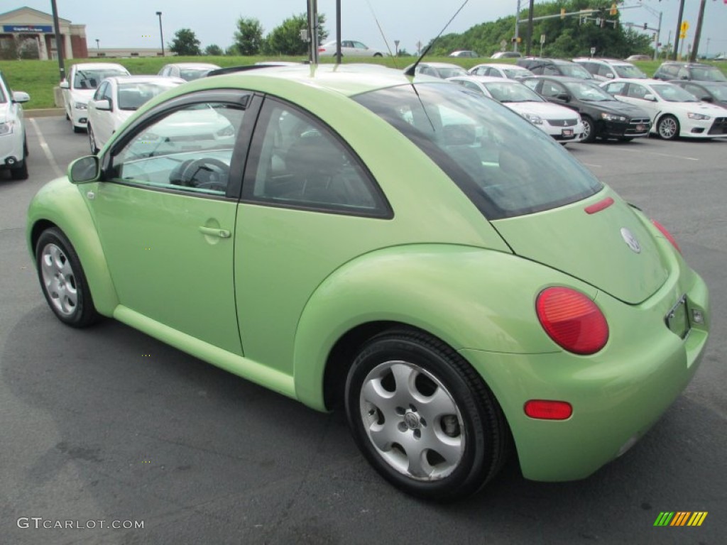 2003 New Beetle GLS Coupe - Cyber Green Metallic / Black photo #5