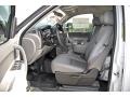 Dark Titanium 2013 GMC Sierra 3500HD Crew Cab 4x4 Utility Truck Interior Color