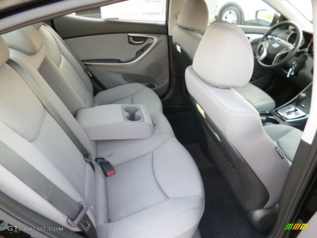2013 Elantra GLS - Black / Gray photo #12