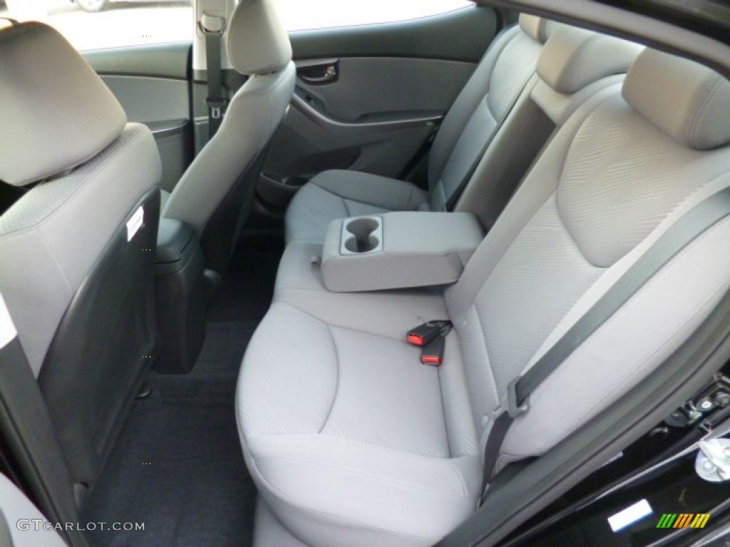 2013 Elantra GLS - Black / Gray photo #13