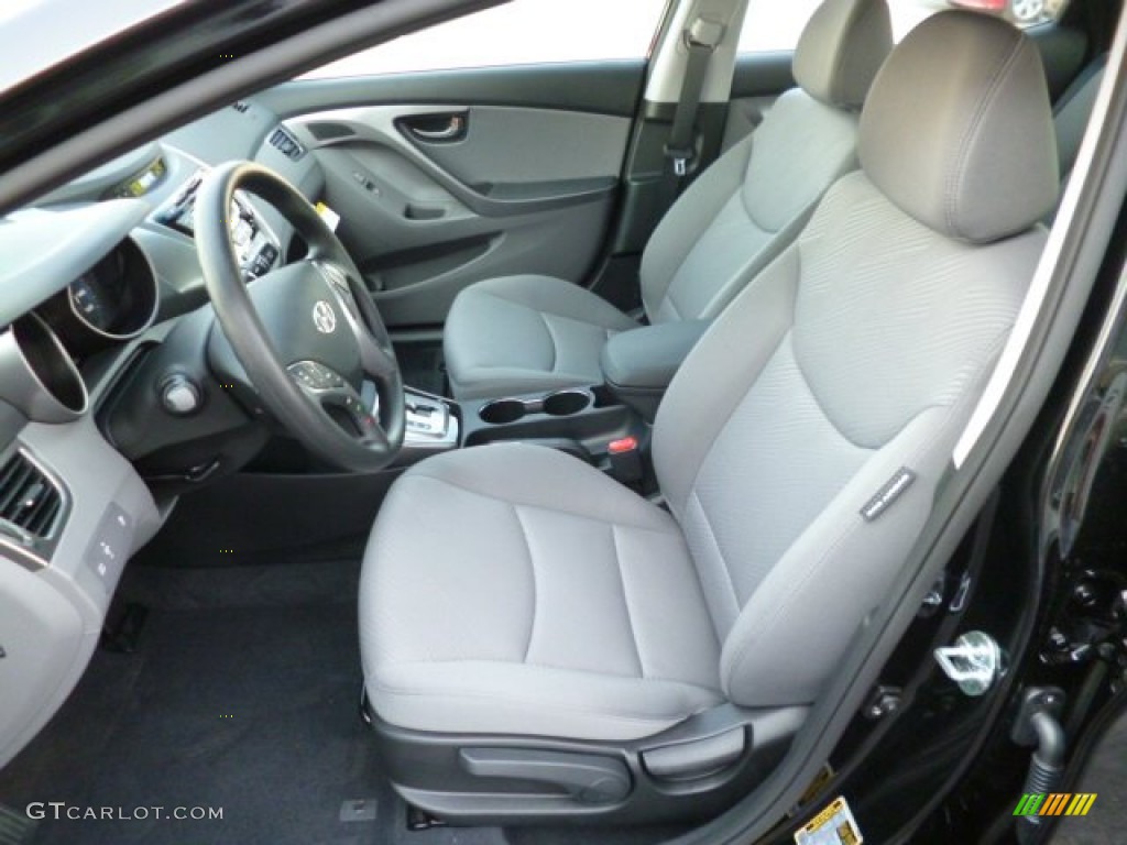 2013 Elantra GLS - Black / Gray photo #15