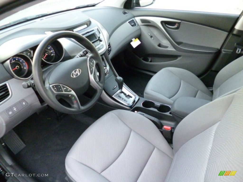 2013 Elantra GLS - Black / Gray photo #16