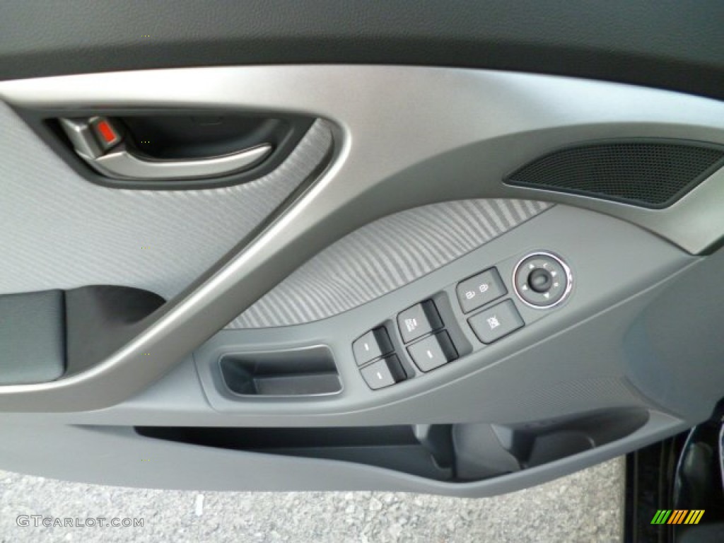 2013 Elantra GLS - Black / Gray photo #17