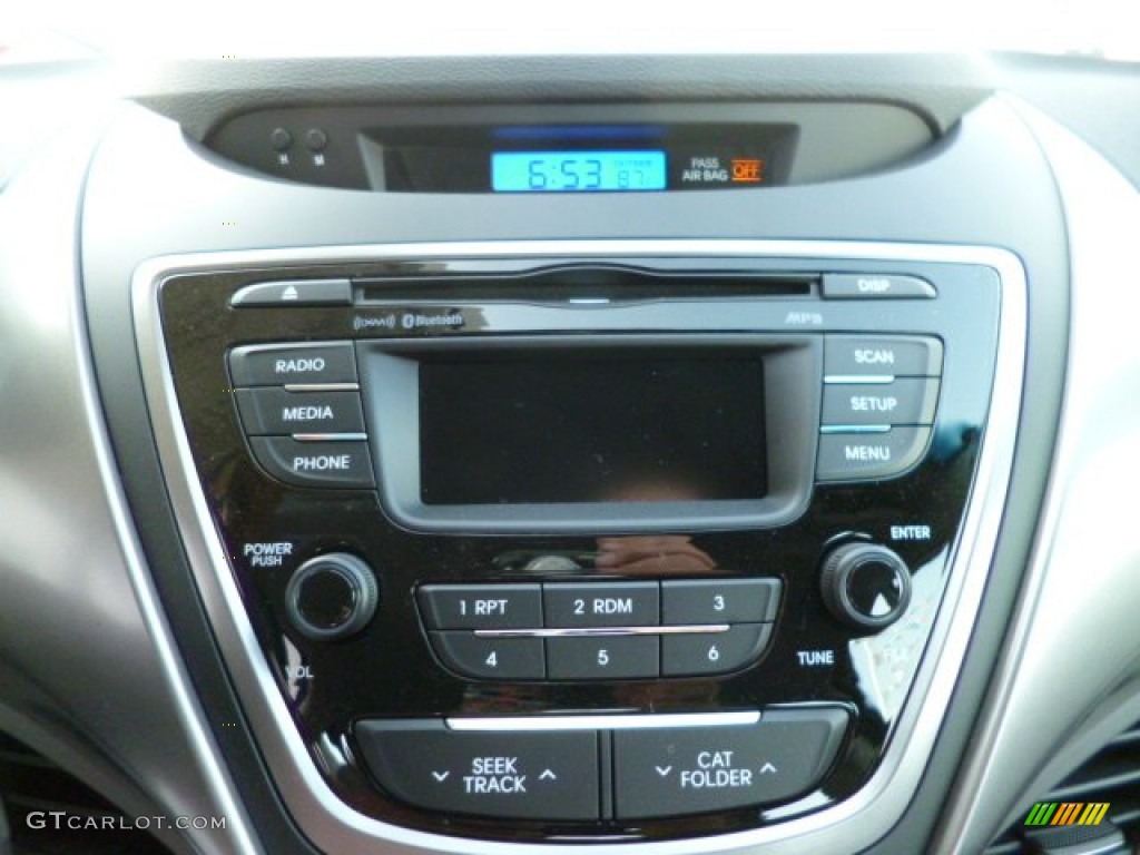 2013 Elantra GLS - Black / Gray photo #19
