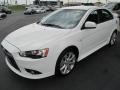 Wicked White Metallic 2013 Mitsubishi Lancer GT Exterior