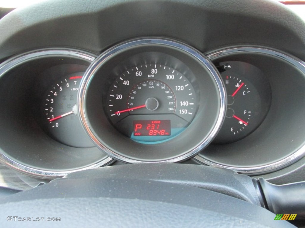 2012 Sorento LX - Titanium Silver / Black photo #12