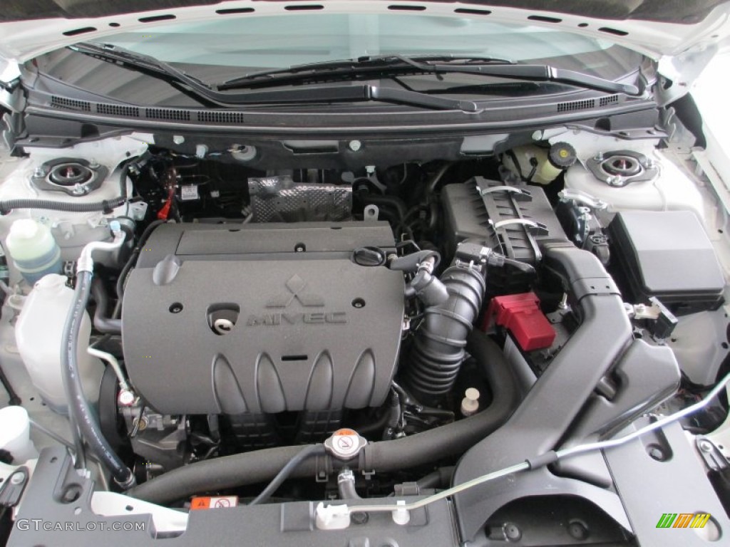 2013 Mitsubishi Lancer GT 2.4 Liter DOHC 16-Valve MIVEC 4 Cylinder Engine Photo #82781875