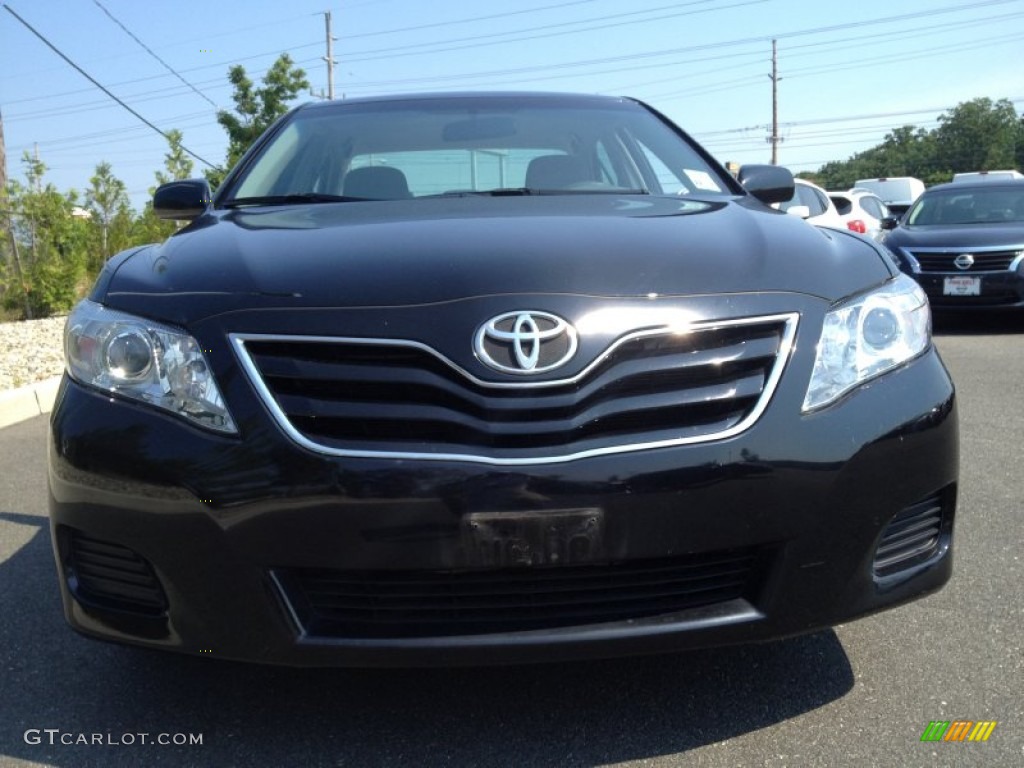 2010 Camry LE - Black / Ash Gray photo #2