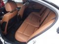 Saddle Brown Dakota Leather Rear Seat Photo for 2011 BMW 3 Series #82781982