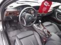 2010 BMW 3 Series Black Interior Prime Interior Photo