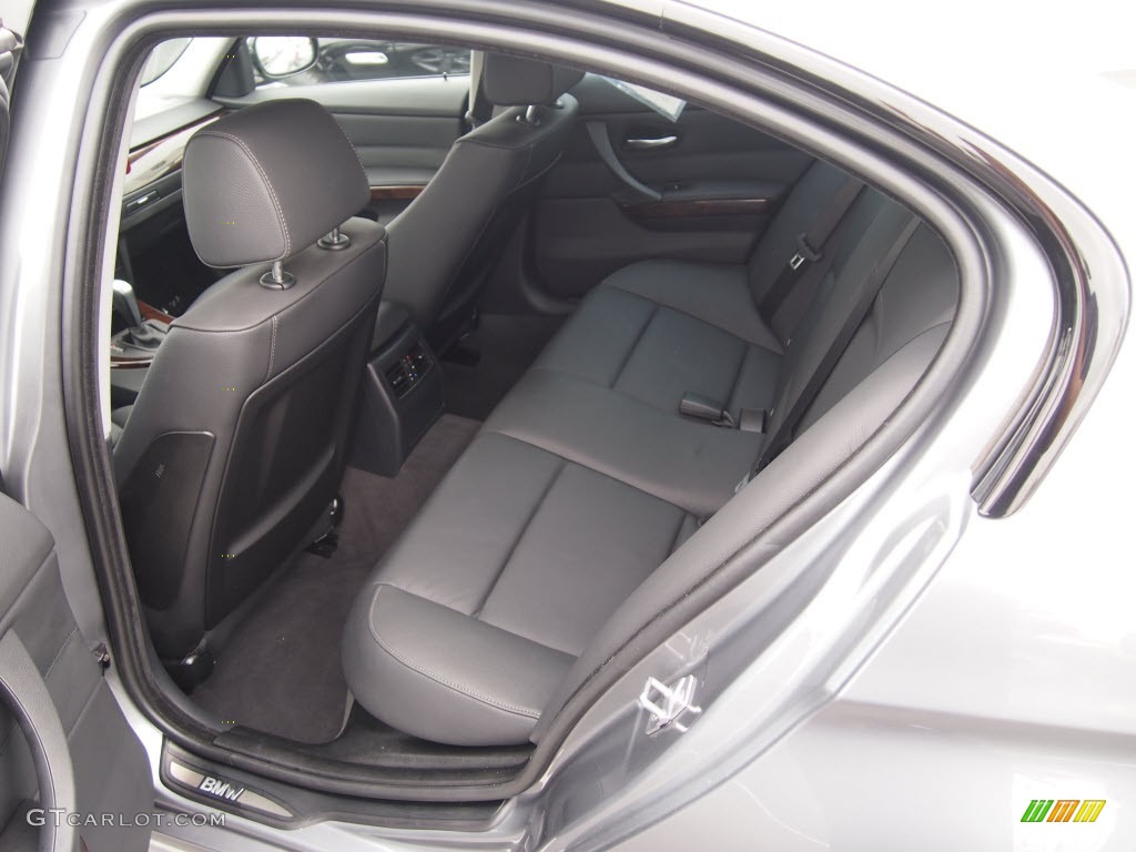 Black Interior 2010 BMW 3 Series 335i Sedan Photo #82782411