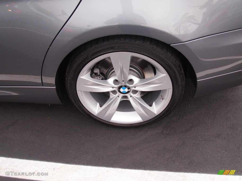 2010 3 Series 335i Sedan - Space Gray Metallic / Black photo #18