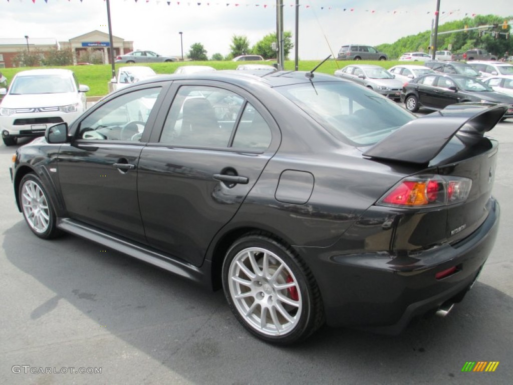 Phantom Black 2013 Mitsubishi Lancer Evolution GSR Exterior Photo #82782780