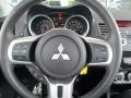 2013 Mitsubishi Lancer Evolution Black Interior Steering Wheel Photo