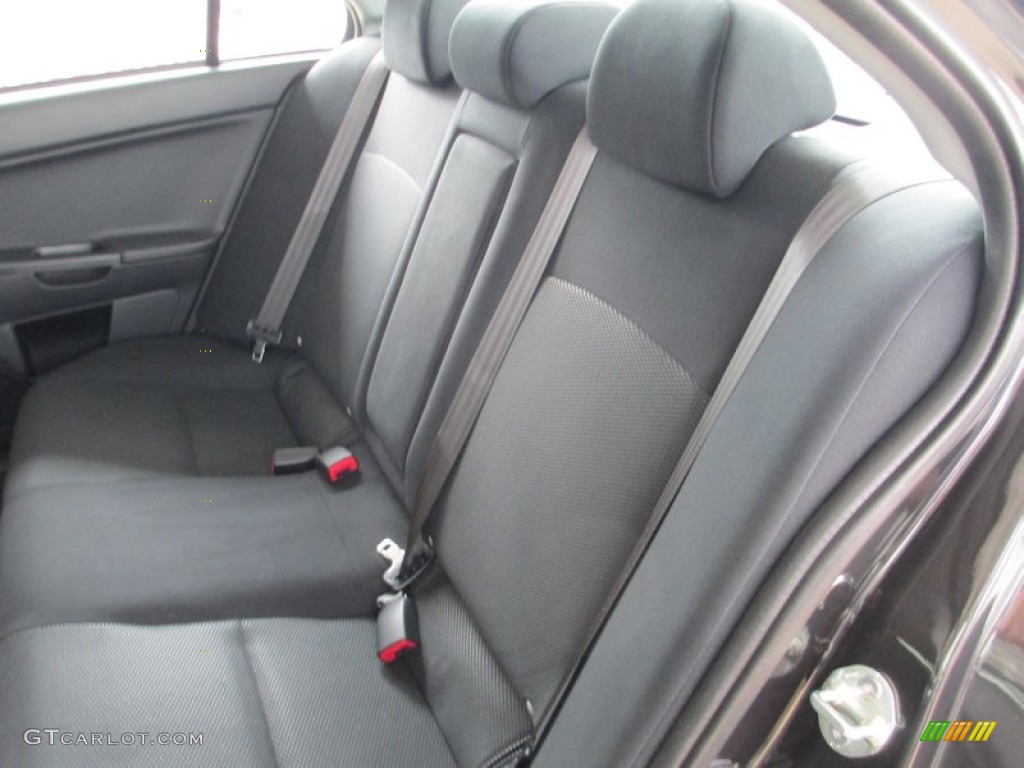 2013 Lancer Evolution GSR - Phantom Black / Black photo #32