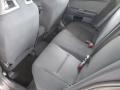 2013 Mitsubishi Lancer Evolution Black Interior Rear Seat Photo