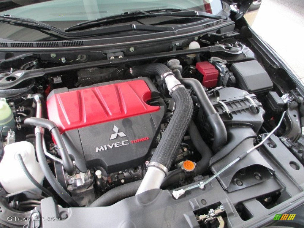 2013 Mitsubishi Lancer Evolution GSR 2.0 liter Turbocharged DOHC 16-Valve MIVEC 4 Cylinder Engine Photo #82783212