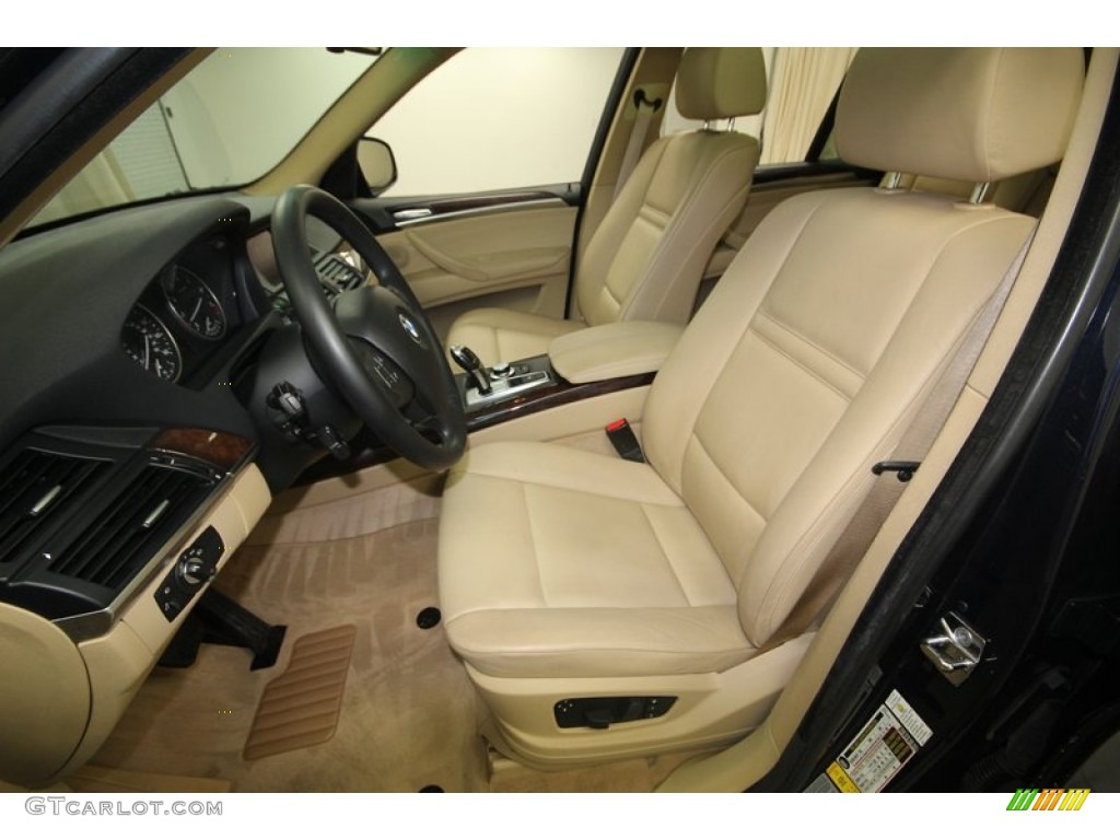 Sand Beige Interior 2007 BMW X5 3.0si Photo #82783290