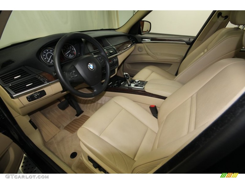 Sand Beige Interior 2007 BMW X5 3.0si Photo #82783402