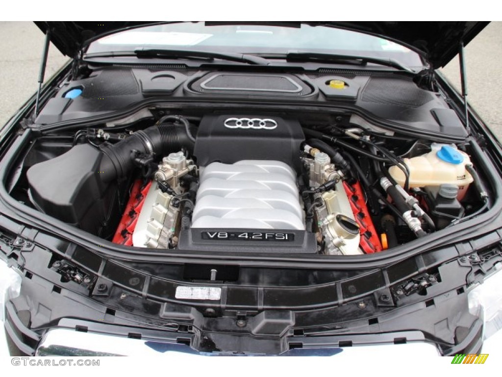 2007 Audi A8 L 4.2 quattro 4.2 Liter FSI DOHC 32-Valve VVT V8 Engine Photo #82783552