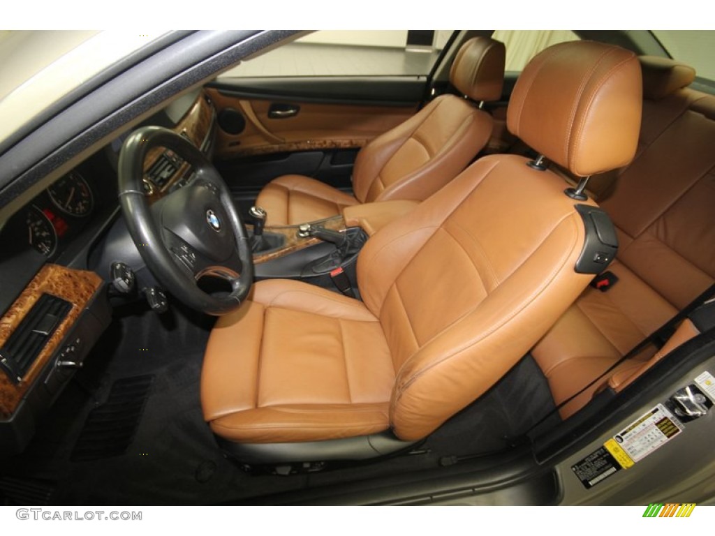 Saddle Brown/Black Interior 2007 BMW 3 Series 328i Coupe Photo #82784500