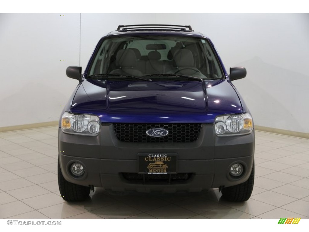 2006 Escape XLT V6 - Sonic Blue Metallic / Medium/Dark Flint photo #2