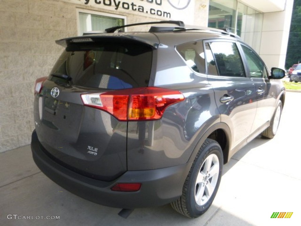 2013 RAV4 XLE AWD - Magnetic Gray Metallic / Black photo #2