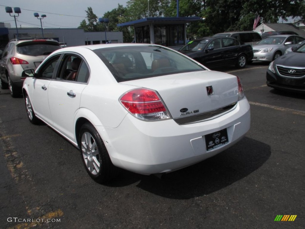 2009 Aura XR - Polar White / Morocco Brown photo #5