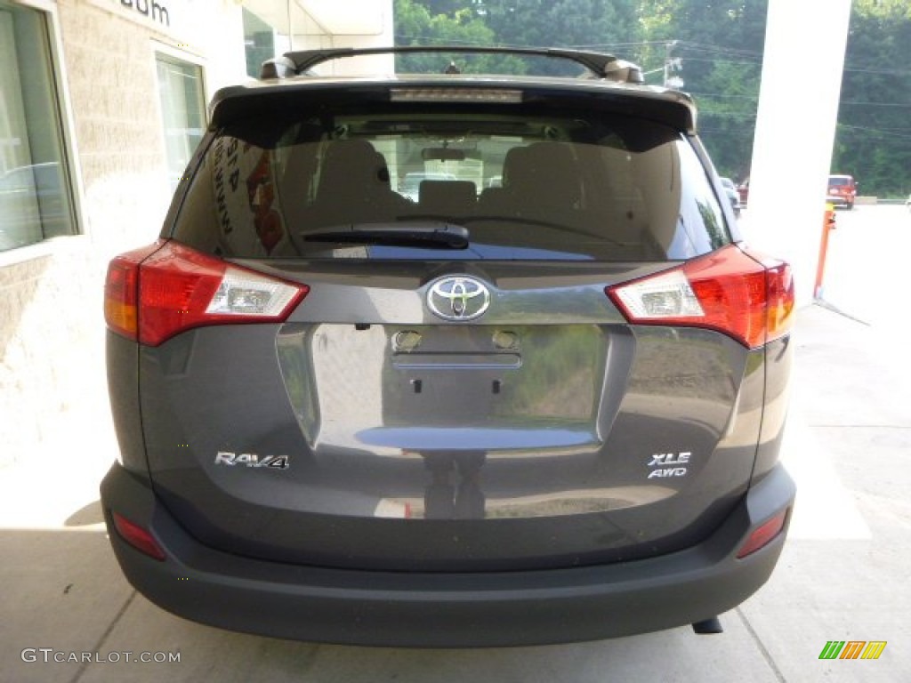 2013 RAV4 XLE AWD - Magnetic Gray Metallic / Black photo #3
