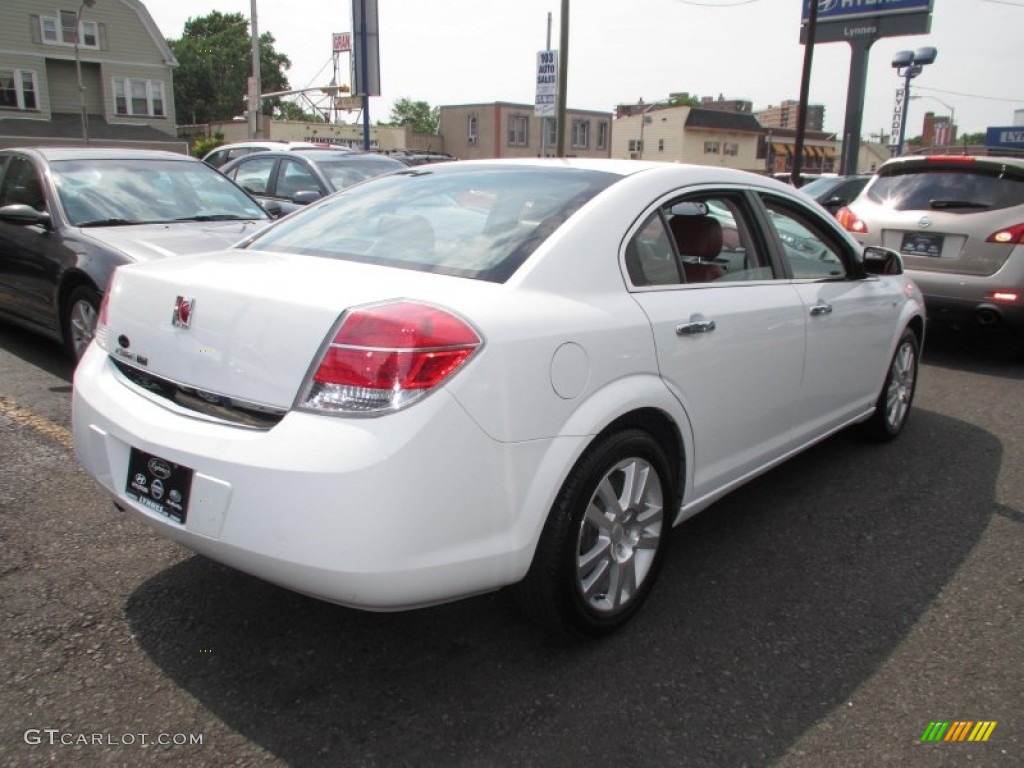 2009 Aura XR - Polar White / Morocco Brown photo #6