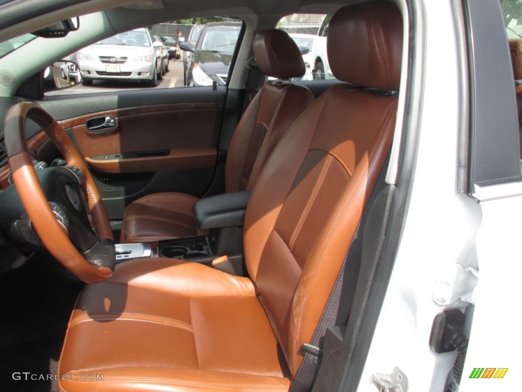 2009 Aura XR - Polar White / Morocco Brown photo #7