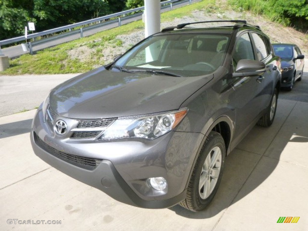 2013 RAV4 XLE AWD - Magnetic Gray Metallic / Black photo #5
