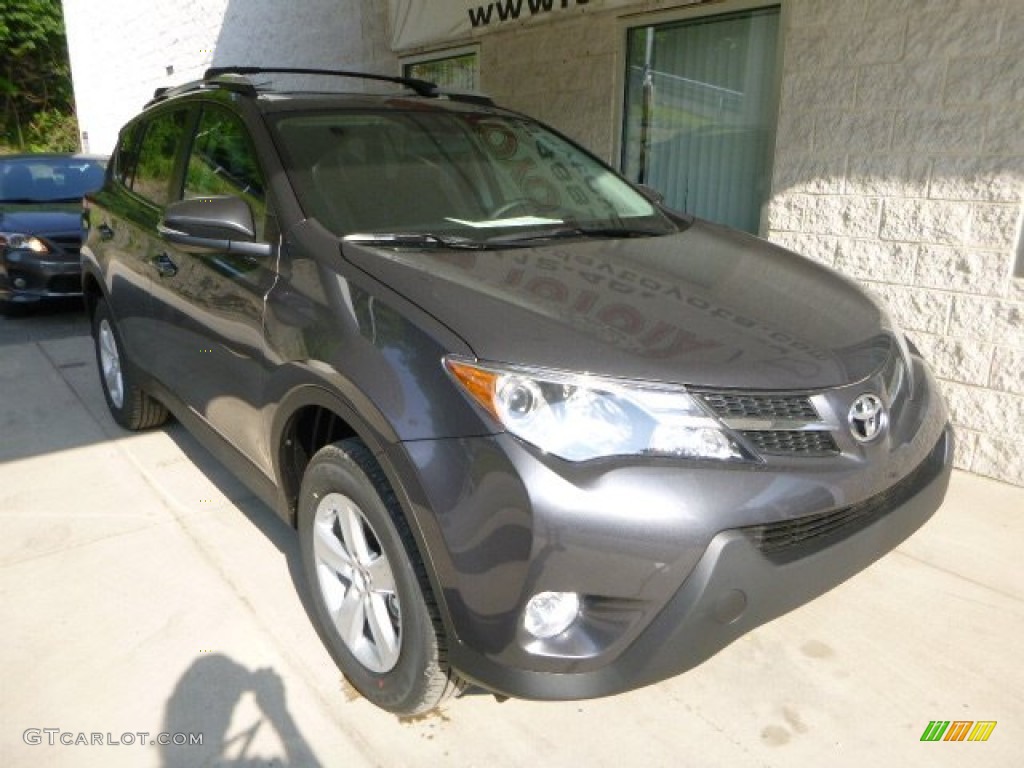 2013 RAV4 XLE AWD - Magnetic Gray Metallic / Black photo #7