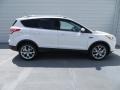 2014 White Platinum Ford Escape Titanium 2.0L EcoBoost  photo #3