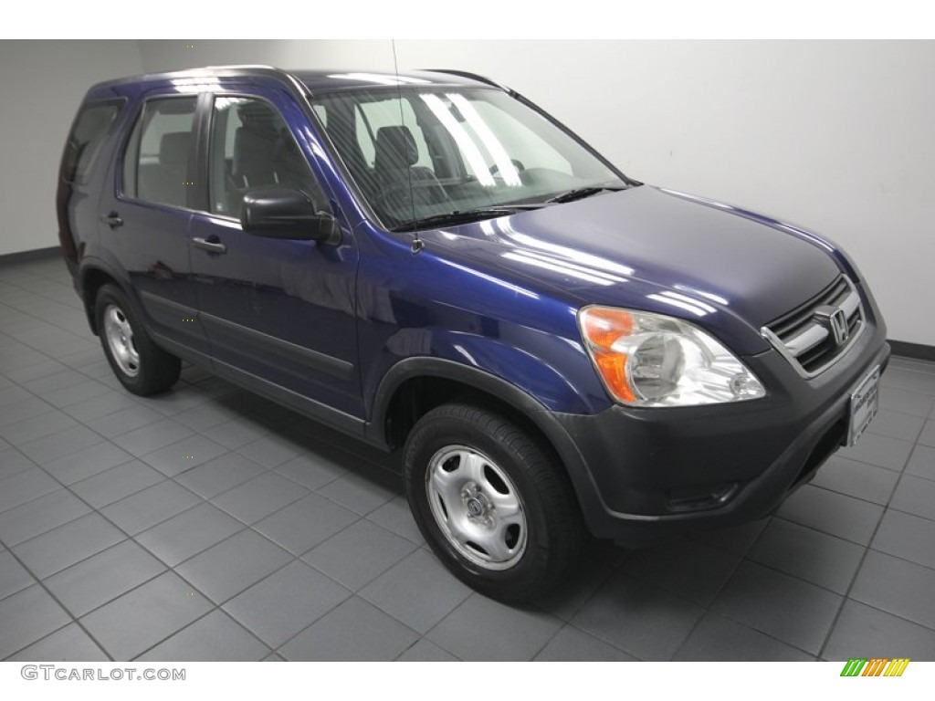 2004 CR-V LX - Eternal Blue Pearl / Black photo #8