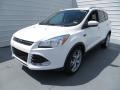 2014 White Platinum Ford Escape Titanium 2.0L EcoBoost  photo #7