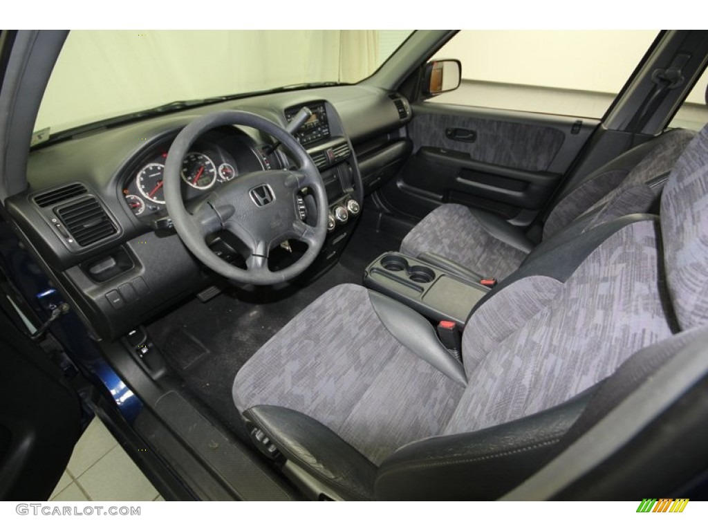 2004 CR-V LX - Eternal Blue Pearl / Black photo #13