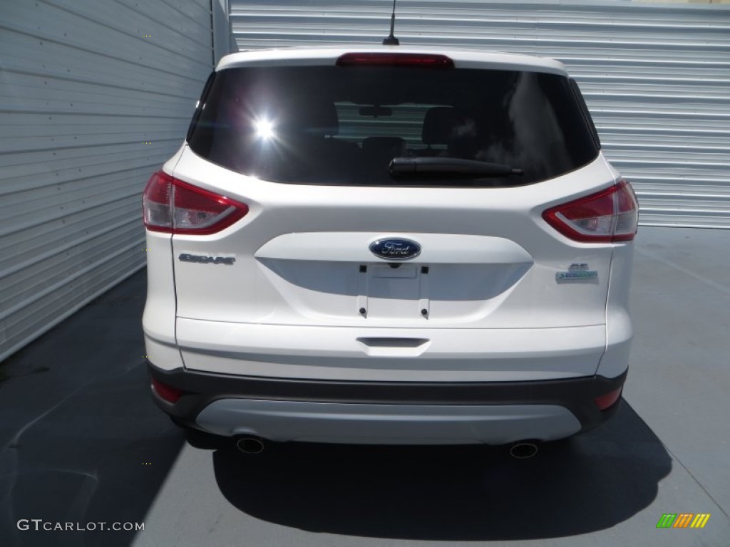 2014 Escape SE 1.6L EcoBoost - White Platinum / Charcoal Black photo #5