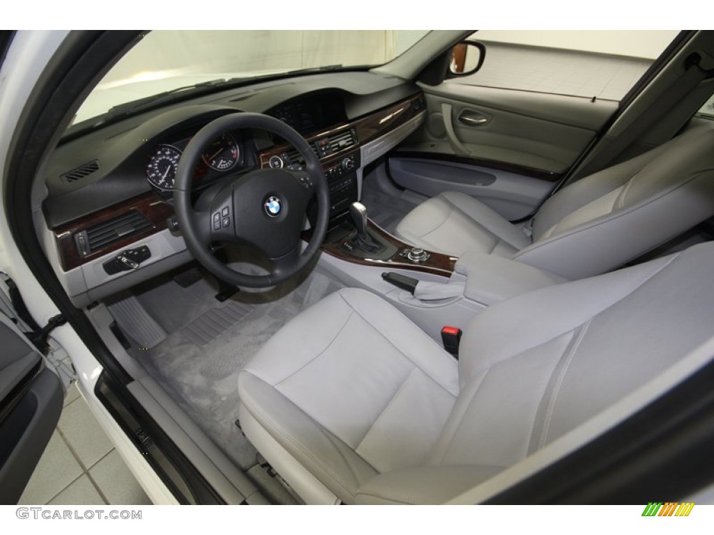 Gray Dakota Leather Interior 2011 BMW 3 Series 328i Sedan Photo #82787170