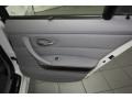 Gray Dakota Leather 2011 BMW 3 Series 328i Sedan Door Panel