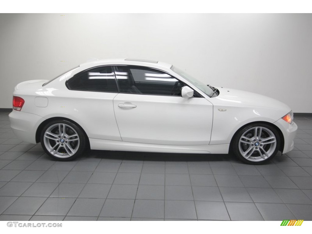 Alpine White 2010 BMW 1 Series 135i Coupe Exterior Photo #82787470