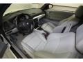 2010 BMW 1 Series Gray Boston Leather Interior Prime Interior Photo
